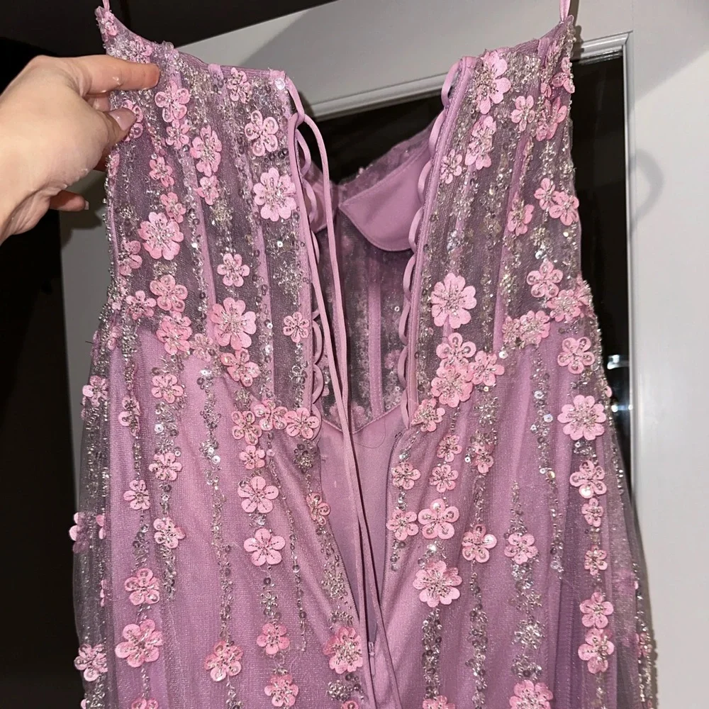 Prom Dress Mermaid Gown - Picture 3 of 8